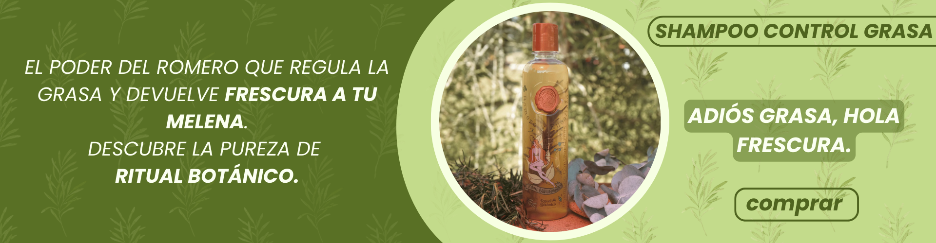 Banner Shampoo Verde
