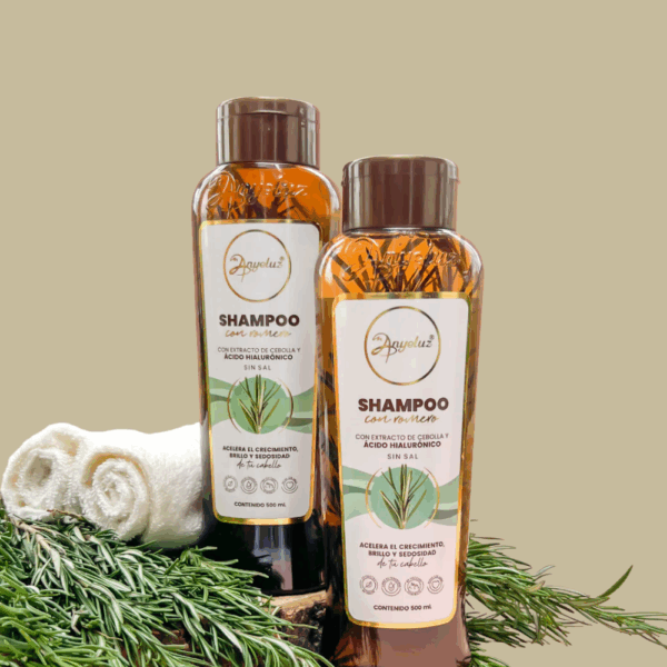 SHAMPOO ROMERO CON TOALLAS